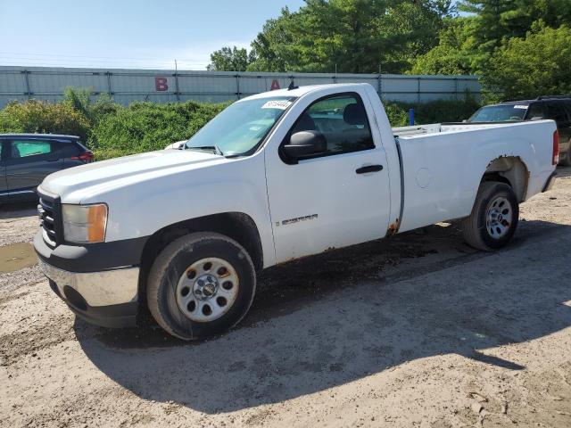 1GTEC14X58Z326846 - 2008 GMC SIERRA C1500 WHITE photo 1