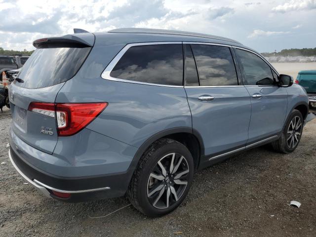 5FNYF6H03NB077222 - 2022 HONDA PILOT ELITE GRAY photo 3