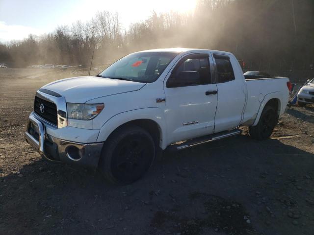 5TFBV54148X072073 - 2008 TOYOTA TUNDRA DOUBLE CAB WHITE photo 1