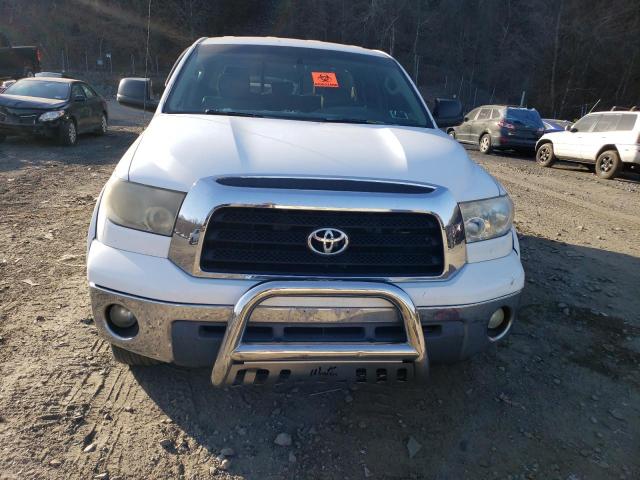 5TFBV54148X072073 - 2008 TOYOTA TUNDRA DOUBLE CAB WHITE photo 5