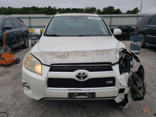 2T3DK4DV2BW054472 - 2011 TOYOTA RAV4 LIMITED WHITE photo 5