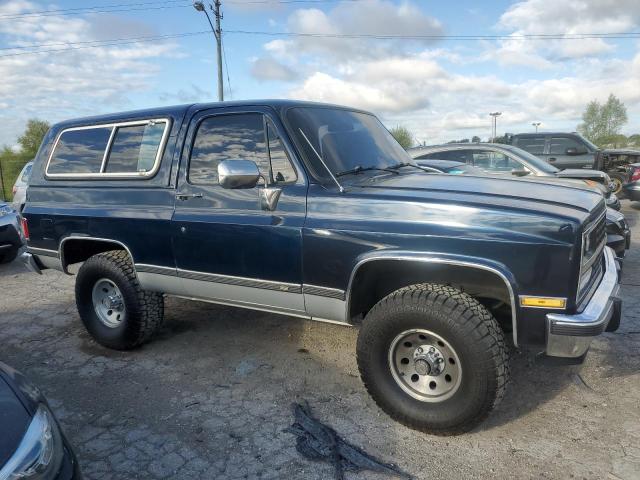 1GKEV18K3MF500759 - 1991 GMC JIMMY V15 BLUE photo 4