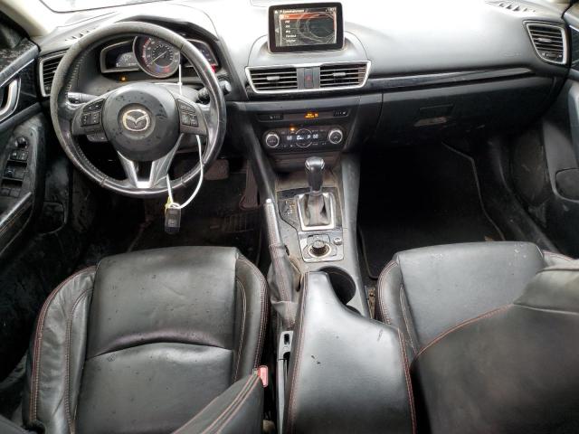 JM1BM1M70E1103334 - 2014 MAZDA 3 GRAND TOURING BLACK photo 8