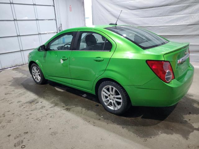 1G1JC5SH6F4129401 - 2015 CHEVROLET SONIC LT GREEN photo 2