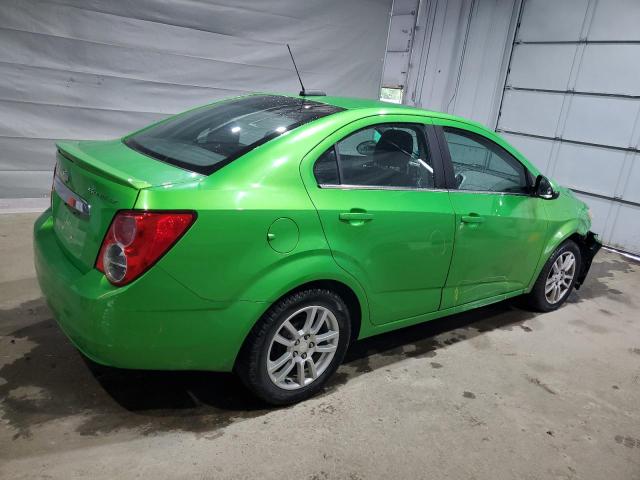 1G1JC5SH6F4129401 - 2015 CHEVROLET SONIC LT GREEN photo 3