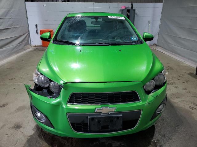 1G1JC5SH6F4129401 - 2015 CHEVROLET SONIC LT GREEN photo 5
