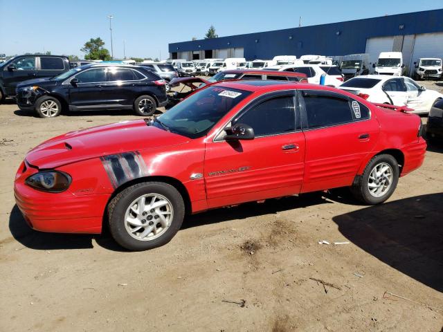 1G2NF52E51M596778 - 2001 PONTIAC GRAND AM SE1 RED photo 1