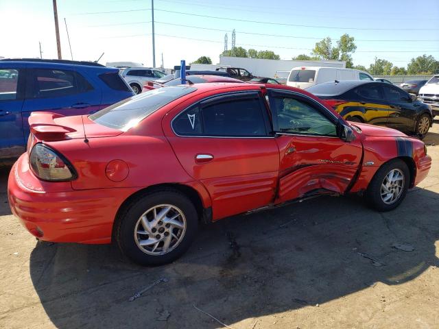 1G2NF52E51M596778 - 2001 PONTIAC GRAND AM SE1 RED photo 3