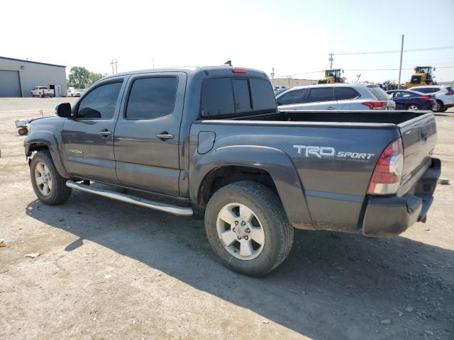 3TMJU4GNXEM165138 - 2014 TOYOTA TACOMA DOUBLE CAB PRERUNNER GRAY photo 2