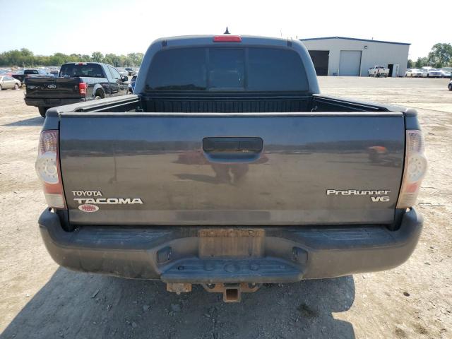 3TMJU4GNXEM165138 - 2014 TOYOTA TACOMA DOUBLE CAB PRERUNNER GRAY photo 6