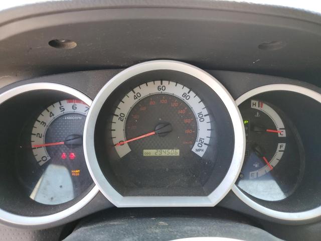 3TMJU4GNXEM165138 - 2014 TOYOTA TACOMA DOUBLE CAB PRERUNNER GRAY photo 9