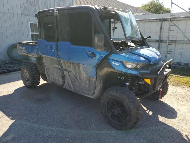 3JBUUAX4XNK004936 - 2022 CAN-AM DEFENDER LIMITED CAB HD10 BLUE photo 4