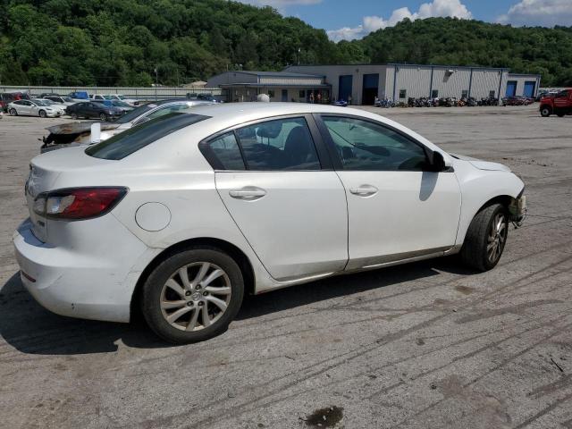 JM1BL1V81C1684673 - 2012 MAZDA 3 I WHITE photo 3