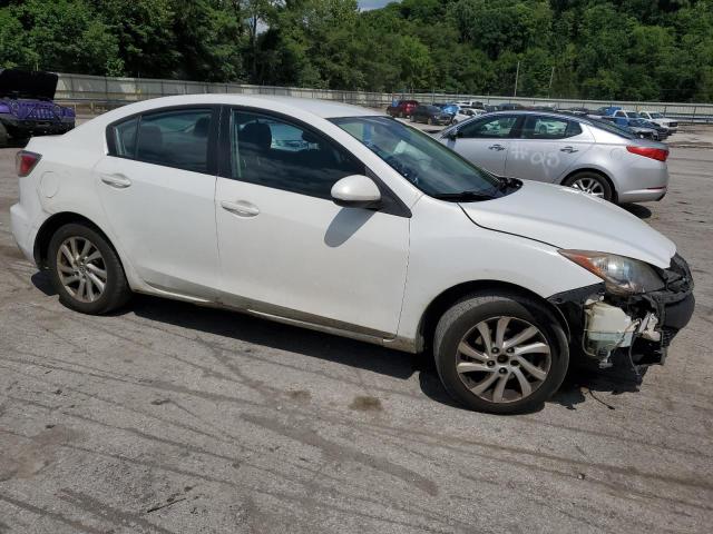 JM1BL1V81C1684673 - 2012 MAZDA 3 I WHITE photo 4