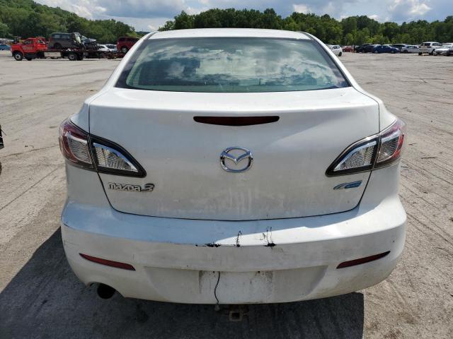 JM1BL1V81C1684673 - 2012 MAZDA 3 I WHITE photo 6