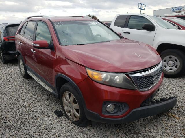 5XYKT3A12BG086143 - 2011 KIA SORENTO BASE RED photo 1