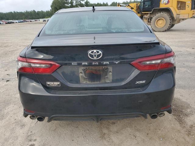 4T1K61AK2NU008593 - 2022 TOYOTA CAMRY XSE შავი ფოტო 6
