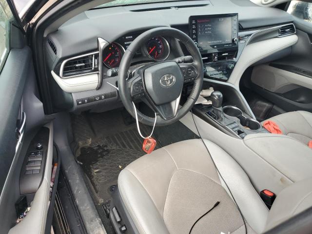4T1K61AK2NU008593 - 2022 TOYOTA CAMRY XSE შავი ფოტო 8
