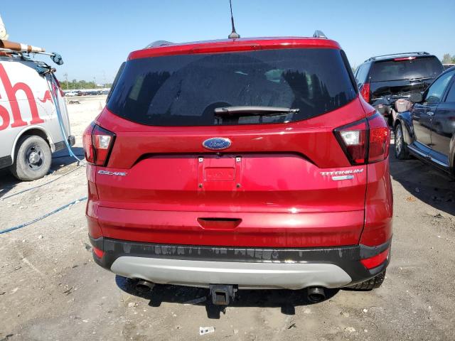 1FMCU9J91KUB78381 - 2019 FORD ESCAPE TITANIUM MAROON photo 6