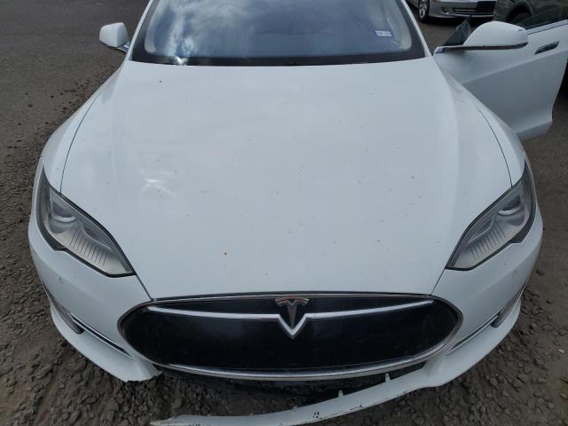 5YJSA1E11FF106190 - 2015 TESLA MODEL S 白色 照片 11