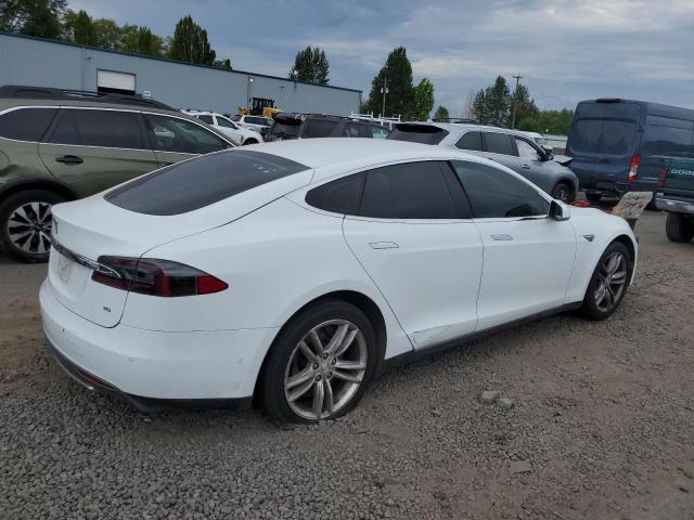 5YJSA1E11FF106190 - 2015 TESLA MODEL S 白色 照片 3