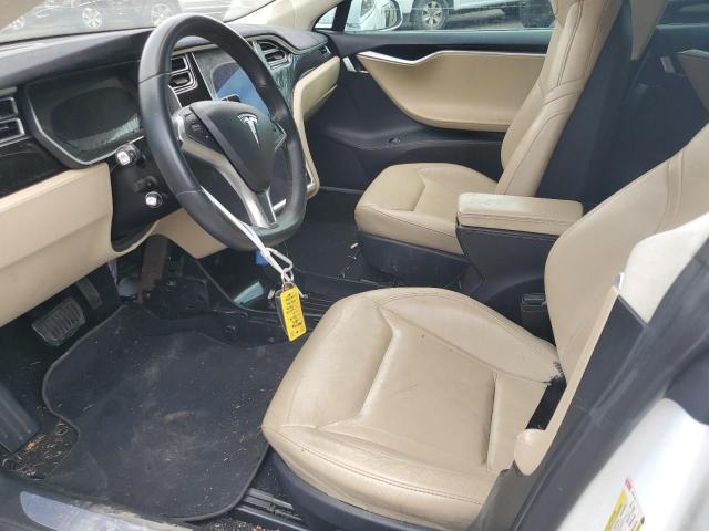 5YJSA1E11FF106190 - 2015 TESLA MODEL S 白色 照片 7