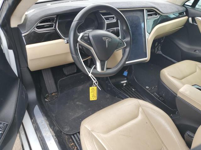 5YJSA1E11FF106190 - 2015 TESLA MODEL S 白色 照片 8