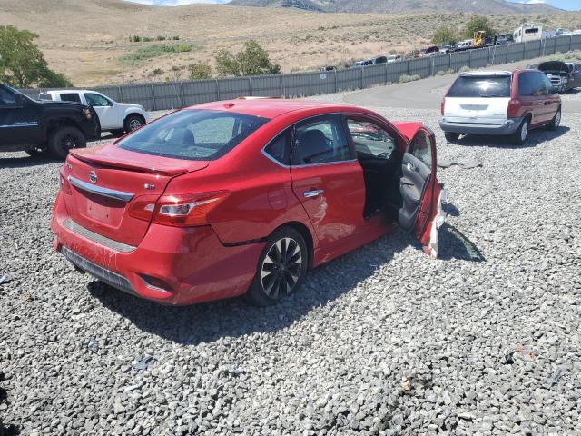 3N1AB7AP9KY386240 - 2019 NISSAN SENTRA S 红色 照片 3