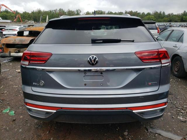 1V2BC2CA7NC219624 - 2022 VOLKSWAGEN ATLAS CROS SEL GRAY photo 6