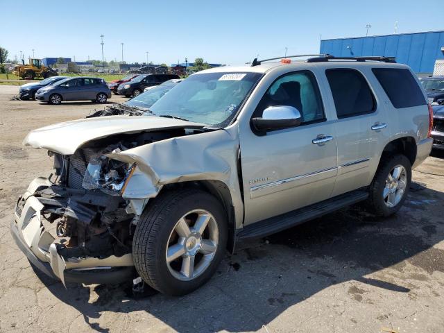 1GNSKCE01ER245011 - 2014 CHEVROLET TAHOE K1500 LTZ TAN photo 1