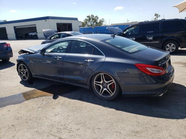 WDDLJ7EB8CA032180 - 2012 MERCEDES-BENZ CLS 63 AMG GRAY photo 2