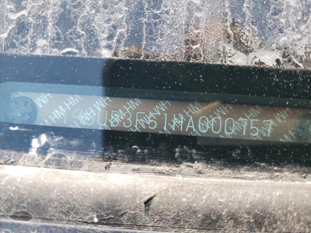 19UUB3F51HA000757 - 2017 ACURA TLX TECH GRAY photo 12