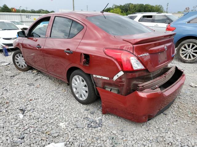 3N1CN7AP0GL849001 - 2016 NISSAN VERSA S BURGUNDY photo 2