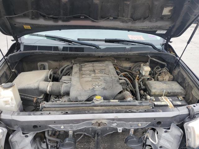 5TFUY5F14CX212189 - 2012 TOYOTA TUNDRA DOUBLE CAB SR5 GRAY photo 11