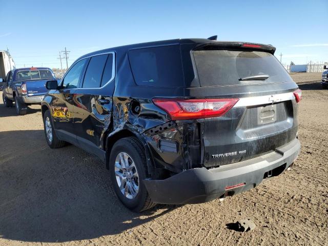 1GNEVFKW0MJ173455 - 2021 CHEVROLET TRAVERSE LS SILVER photo 3