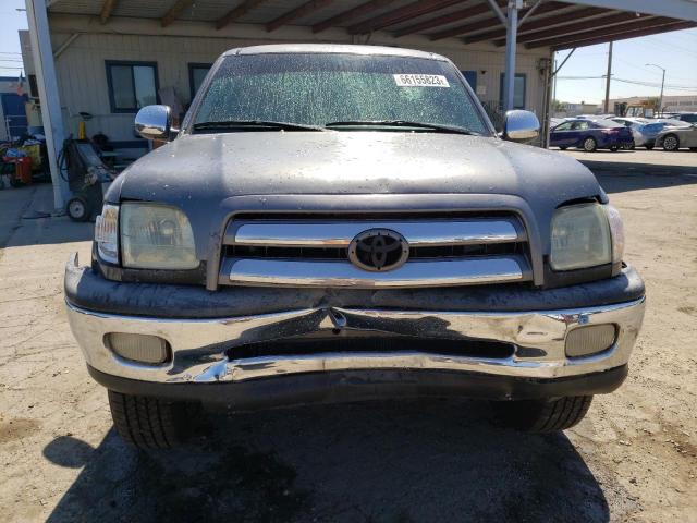 5TBRN341X3S434241 - 2003 TOYOTA TUNDRA ACCESS CAB SR5 GRAY photo 5