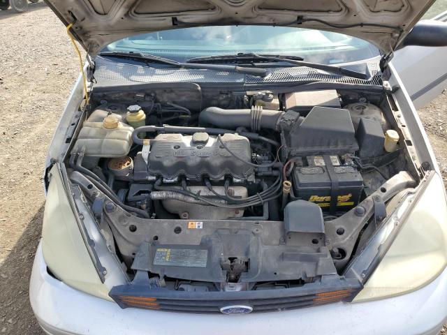 1FAFP33P82W318177 - 2002 FORD FOCUS LX SILVER photo 11