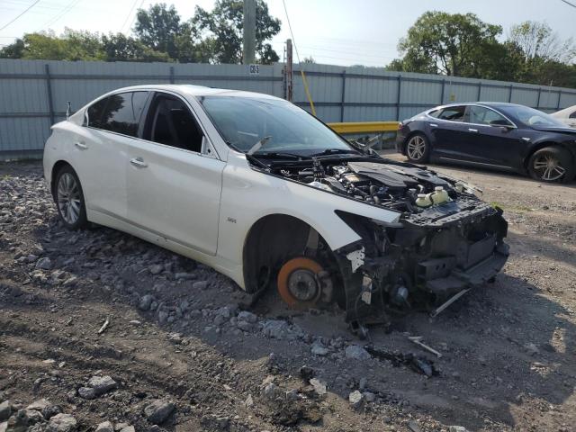 JN1EV7APXKM513279 - 2019 INFINITI Q50 LUXE WHITE photo 4