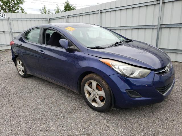 5NPDH4AE2BH034829 - 2011 HYUNDAI ELANTRA GLS BLUE photo 4