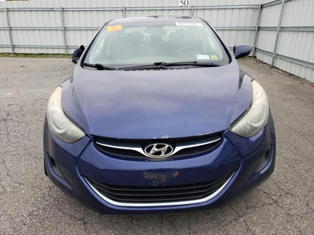 5NPDH4AE2BH034829 - 2011 HYUNDAI ELANTRA GLS BLUE photo 5