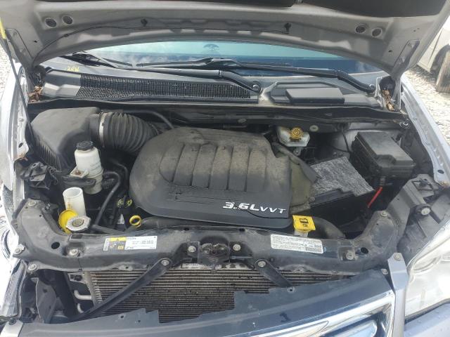 2C4RC1CG3ER133202 - 2014 CHRYSLER TOWN & COU TOURING L SILVER photo 12