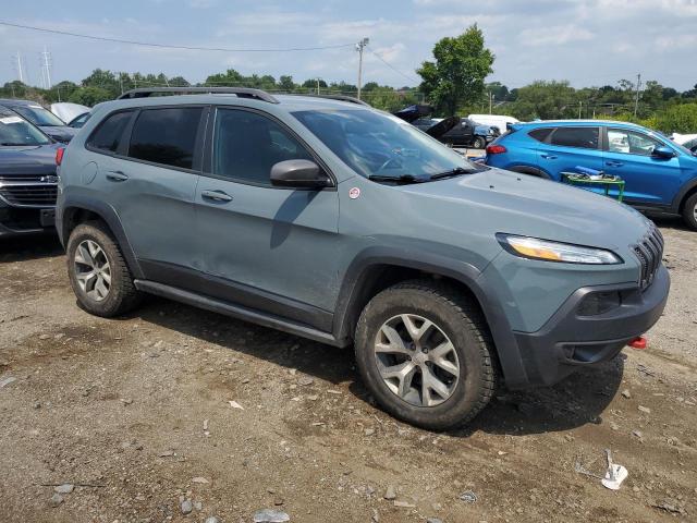 1C4PJMBS6EW191333 - 2014 JEEP CHEROKEE TRAILHAWK GRAY photo 4