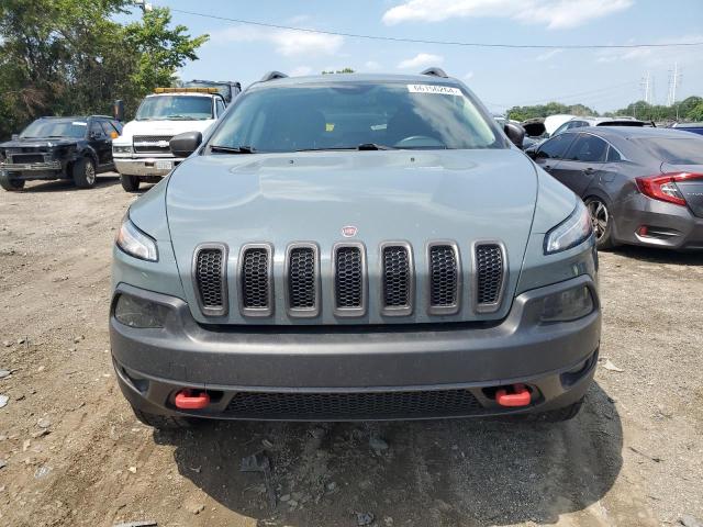 1C4PJMBS6EW191333 - 2014 JEEP CHEROKEE TRAILHAWK GRAY photo 5