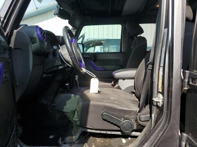 1C4BJWEG5GL252091 - 2016 JEEP WRANGLER U SAHARA GRAY photo 7