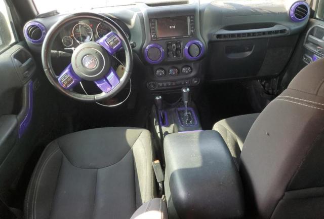 1C4BJWEG5GL252091 - 2016 JEEP WRANGLER U SAHARA GRAY photo 8