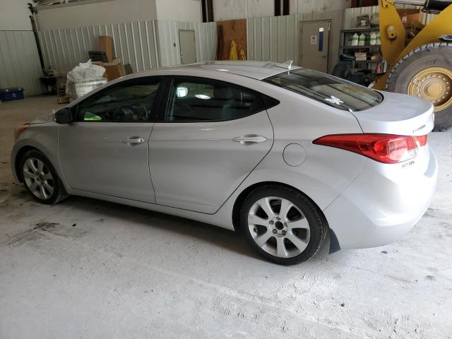 KMHDH4AE9CU469012 - 2012 HYUNDAI ELANTRA GLS SILVER photo 2