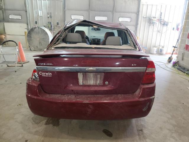 1G1ZT58F97F208446 - 2007 CHEVROLET MALIBU LT BURGUNDY photo 6