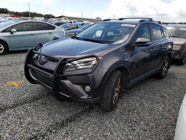 JTMRFREV8JJ225888 - 2018 TOYOTA RAV4 ADVENTURE GRAY photo 1