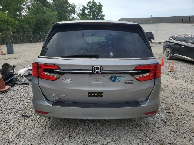 5FNRL6H74MB043332 - 2021 HONDA ODYSSEY EXL GRAY photo 6