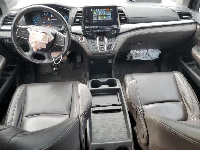 5FNRL6H74MB043332 - 2021 HONDA ODYSSEY EXL GRAY photo 8